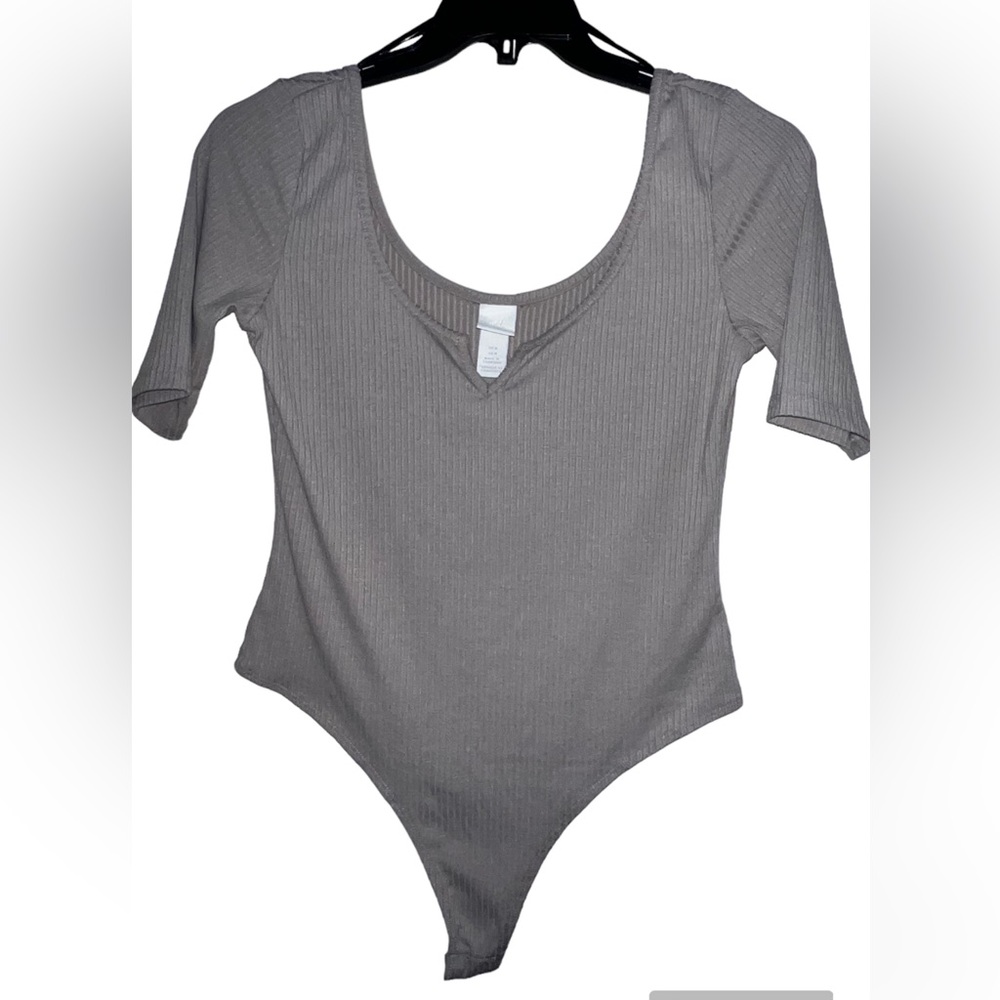 NWT H&M Ribbed Thong Bodysuit